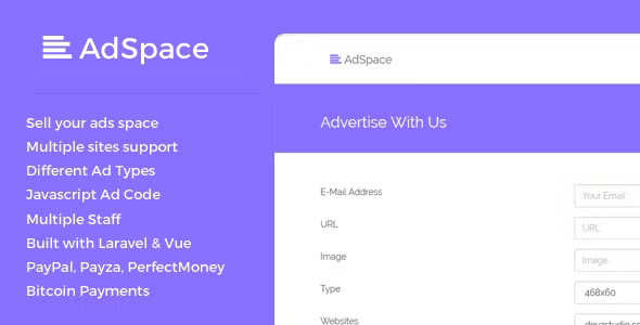 AdSpace - Sell your ad space