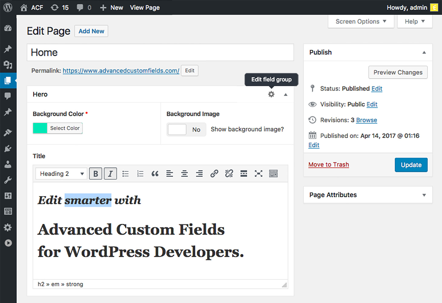 Advanced Custom Fields For Woocommerce