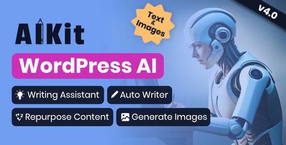 AIKit - WordPress AI Automatic Writer, Chatbot, Writing Assistant & Content Repurpose