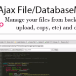 Ajax file and database manager codermarket.png