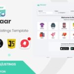 Bazaar web php social listings classifieds shopping template xserver .jpg
