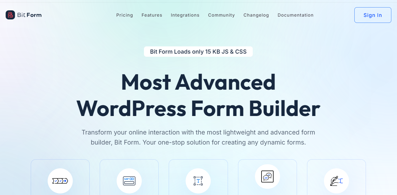 Bit Form Pro - Ultimate Form Builder In WordPress