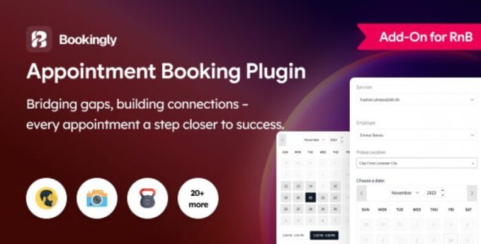 Bookingly – Appointment Booking Plugin For WooCommerce RnB