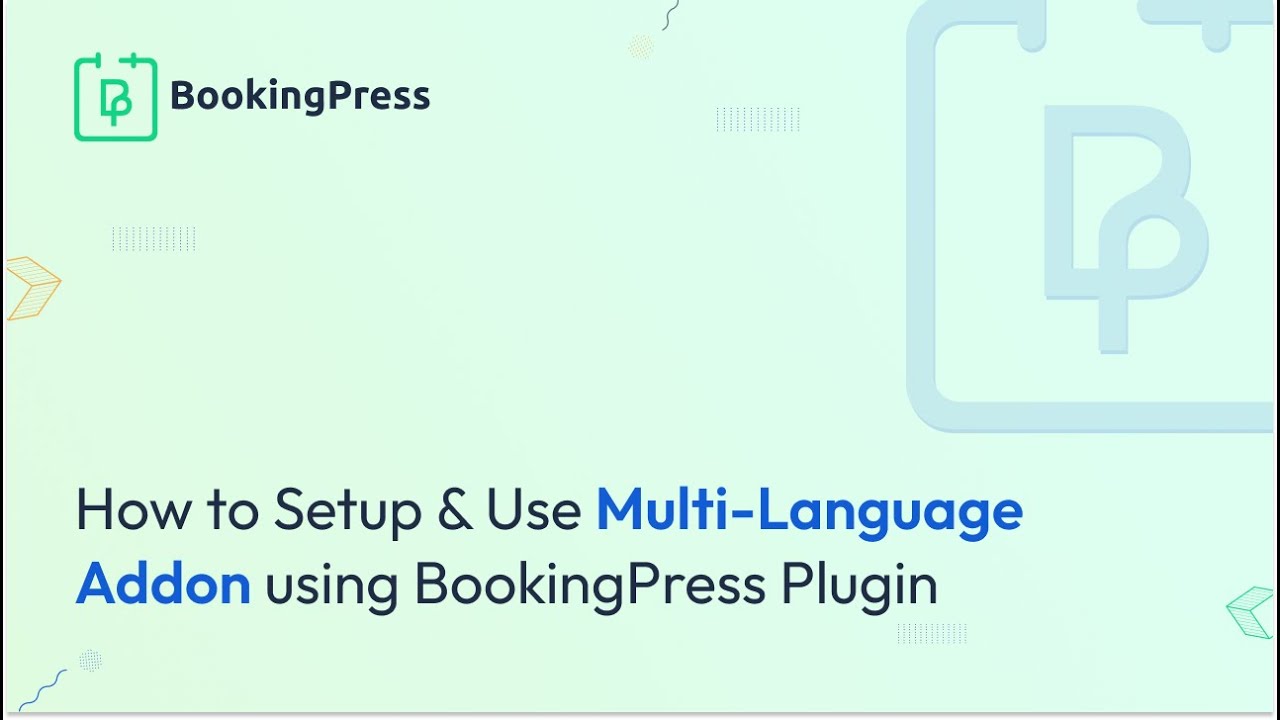 BookingPress Multi-Language
