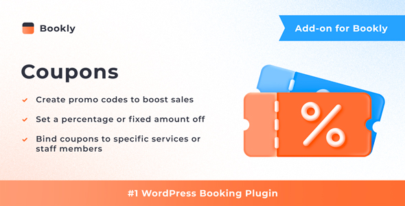 Bookly Coupons