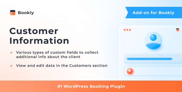 Bookly Customer Information