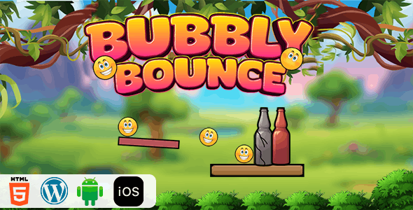 Bubbly Bounce - HTML5 Construct3 Game