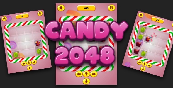 Candy 2048 - Cross Platform Puzzle Game