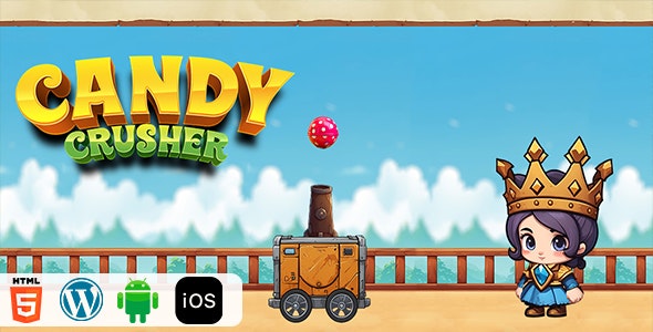 Candy Crusher - HTML5 Game
