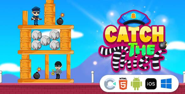 Catch The Thief [ Construct 3, HTML5 ]