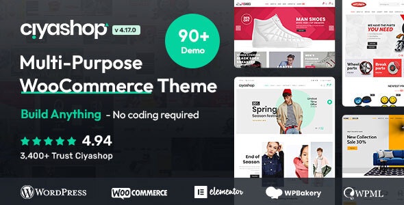 CiyaShop - Responsive Multi-Purpose