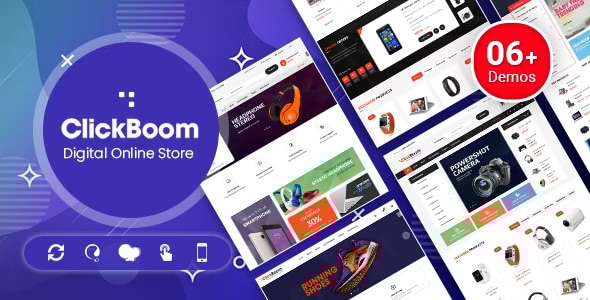 ClickBoom - Digital Store WooCommerce WordPress Theme (+ Homepage Designs)