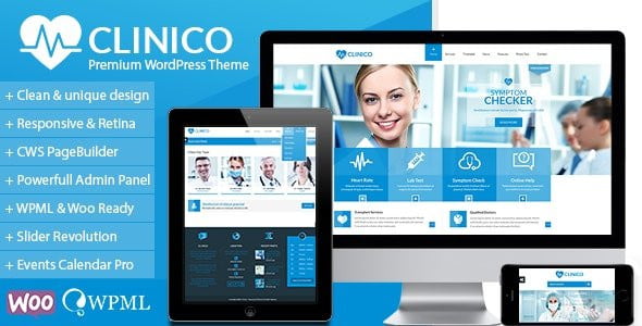 Clinico - Premium Medical and Health Wordpress Theme