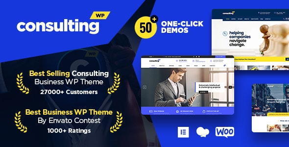 Consulting- Business, Finance WordPress Theme