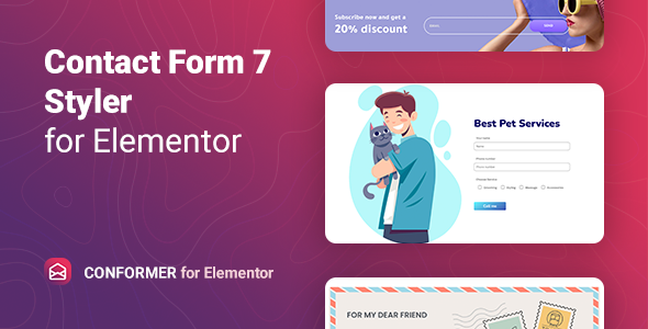 Contact Form styler for Elementor – Conformer