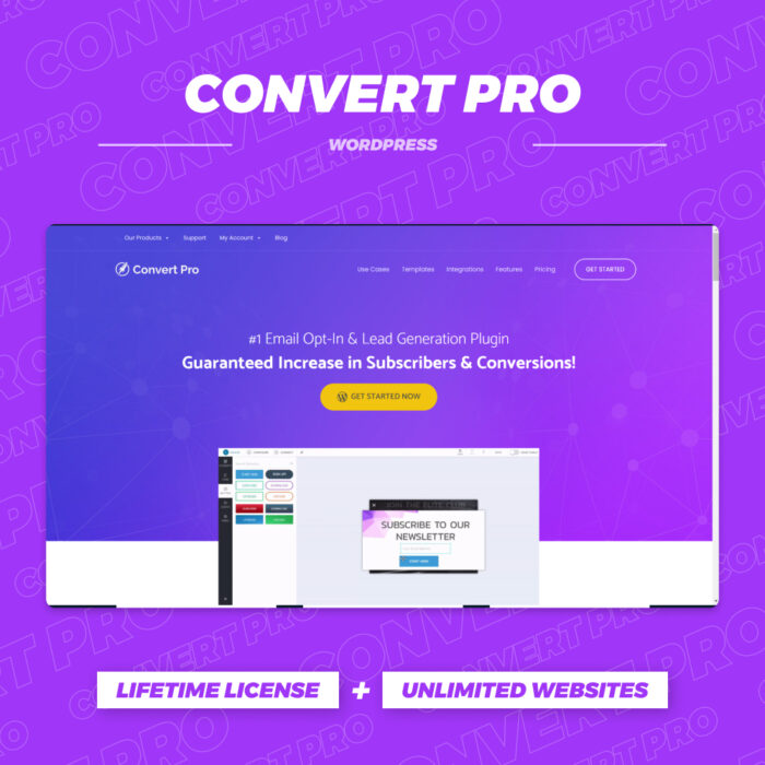 Convert Pro WordPress Plugin with original license key
