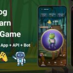 Coolfrog tap2earn clicker game with telegram mini app api bot v100 .jpg