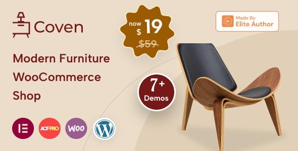 Coven - Furniture Store WordPress WooCommerce Theme