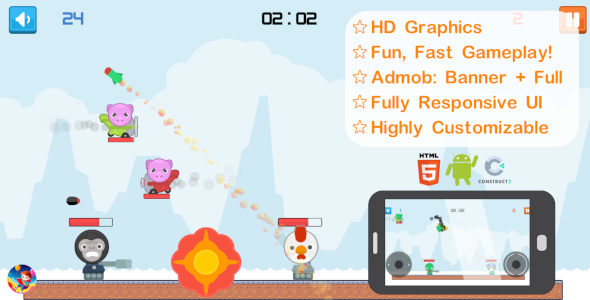 Crazy Cannons: Plane Shooters