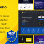 Crypterio ico landing page and cryptocurrency wordpress theme v249 .png