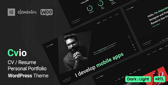 Cvio - CV Resume Theme