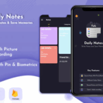 Daily notes app flutter app notes notepad firebase using with clean .png