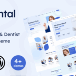 Dantal dental clinic dentist wordpress theme v104 gplpixel.png