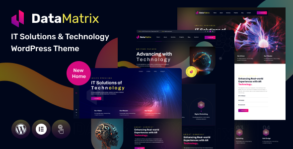 DataMatrix | IT Solutions & Technology WordPress Theme + RTL