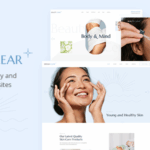 Derma clear beauty cosmetics skincare theme gplpixel.png