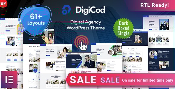 Digicod - Digital Agency WordPress Theme