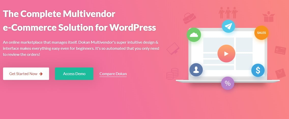 Dokan - Multivendor Marketplaces Plugin For Wordpress