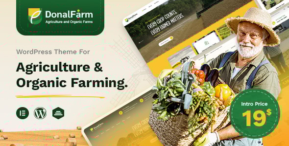 Donalfarm | Agriculture Organic Farming WordPress Theme
