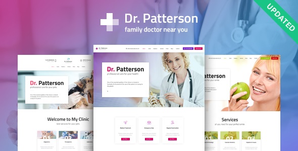 Dr.Patterson | Medicine & Healthcare WordPress Theme