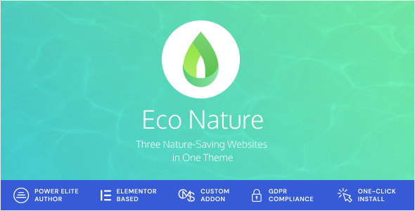 Eco Nature - Environment & Ecology Theme