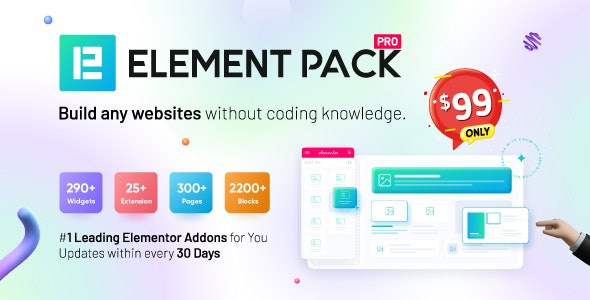 Element Pack - for Elementor Page Builder WordPress Plugin