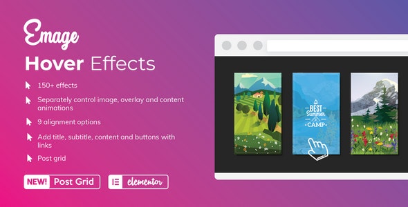 Emage - Image Hover Effects for Elementor Pro