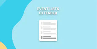 EventON Events Lists Extended