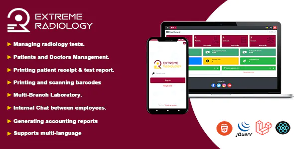 Extreme Radiology - Medical Radiology Center Management System
