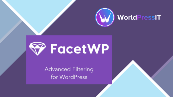 Facetwp - Advanced Filterings Plugin For Wordpress