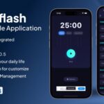 Focus flash productivity pomodoro app google admob ads codermarket.jpg