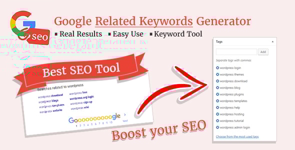 Google Related Keywords Generator - Wordpress SEO