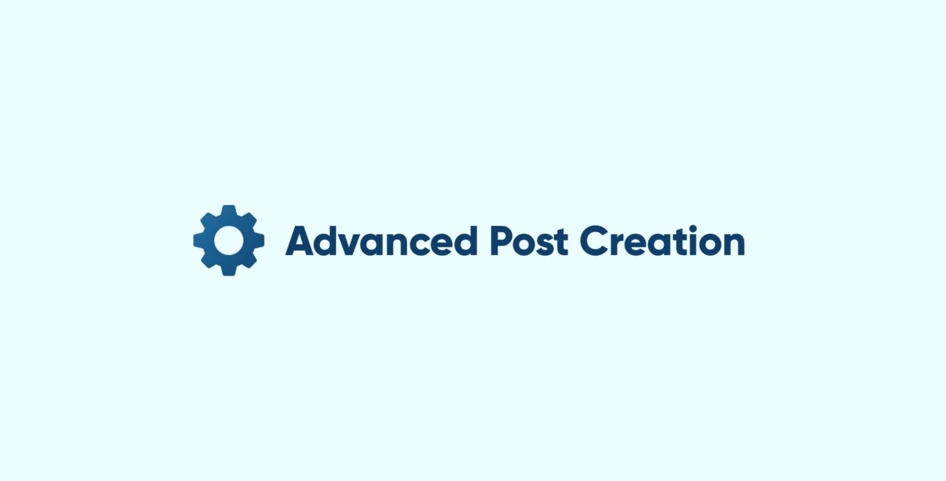 Gravity Forms Advanced Post Creation