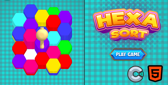 Hexa Sort - Html5 (Construct3)