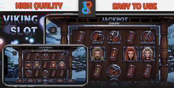 HTML Viking Slot Game