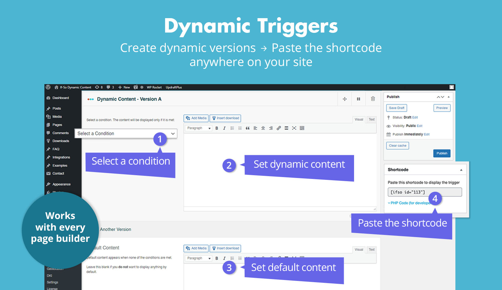 If>So - Dynamic Content (WordPress Plugin)