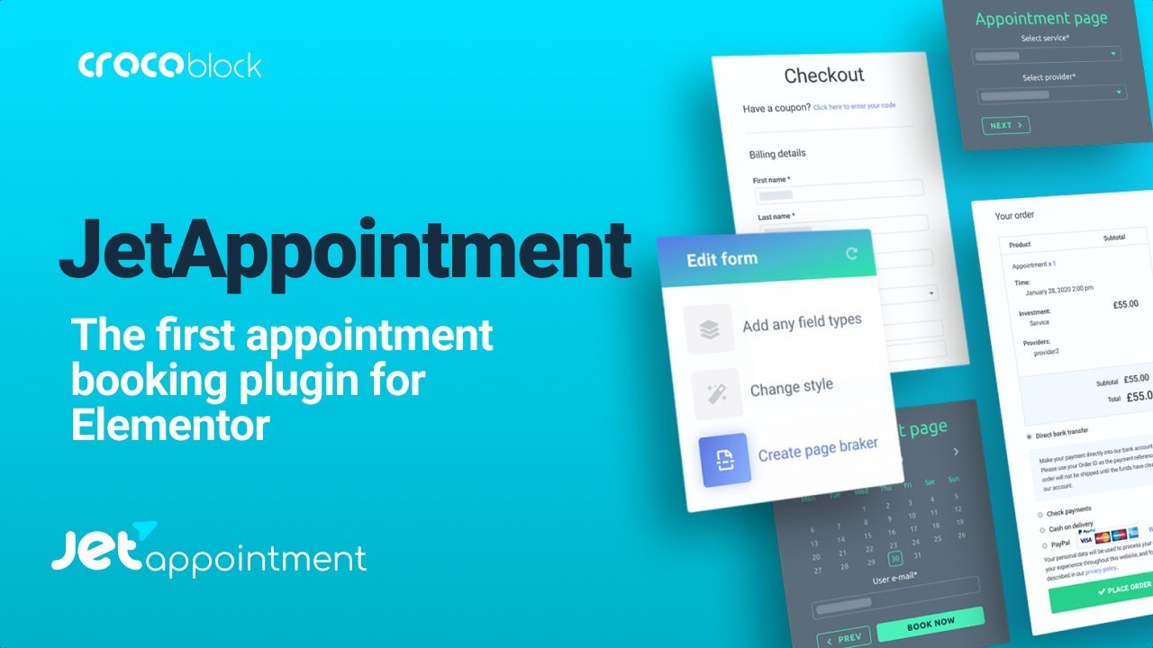 JetAppointment - Appointment plugin for Elementor