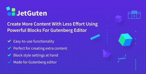 JetGuten - Blocks Set for Gutenberg Editor