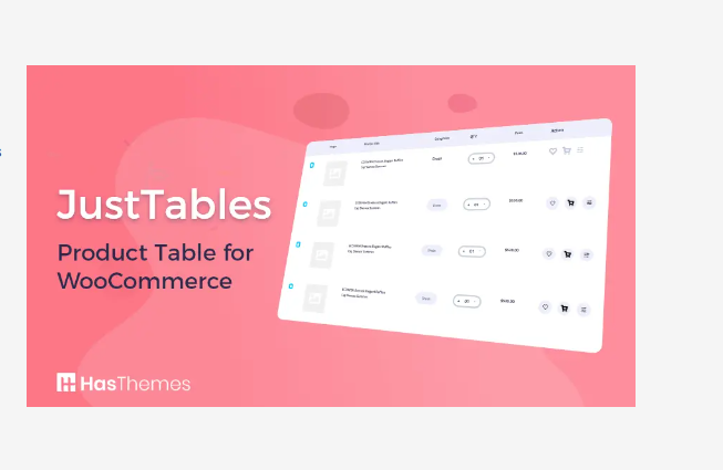 Just Tables Pro WordPress Plugin with original license key