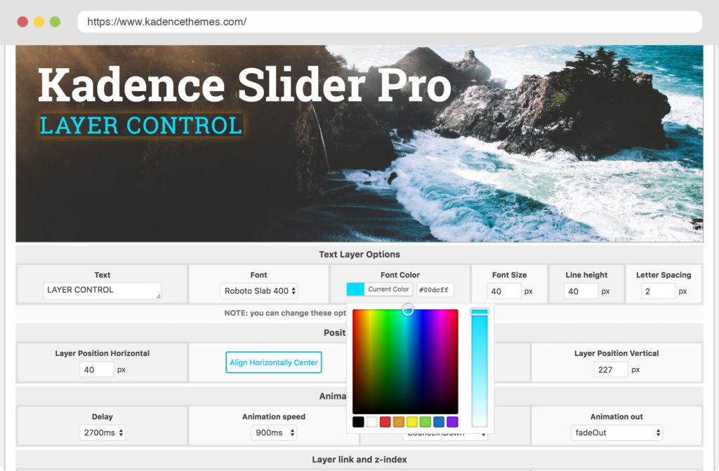 Kadence Slider Pro –