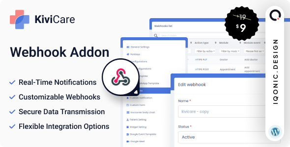 KiviCare Webhook